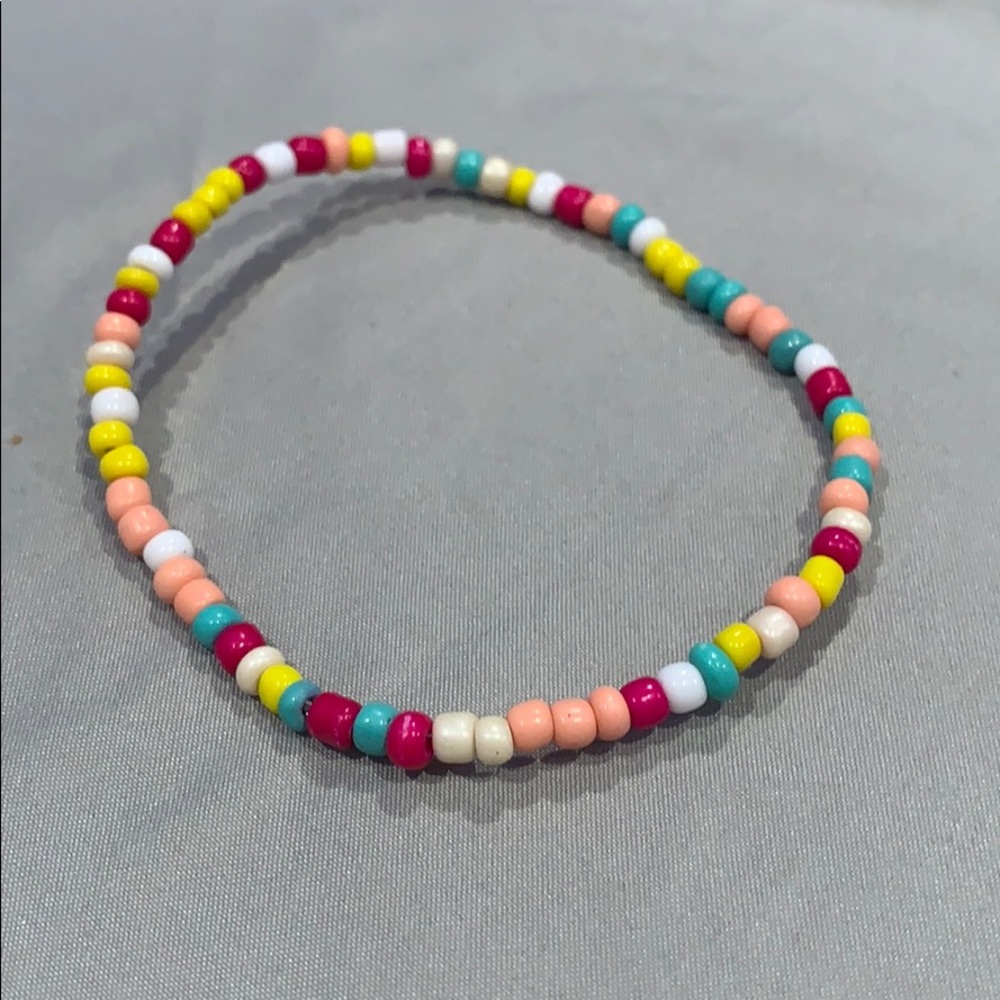 Colorful beaded bracelet